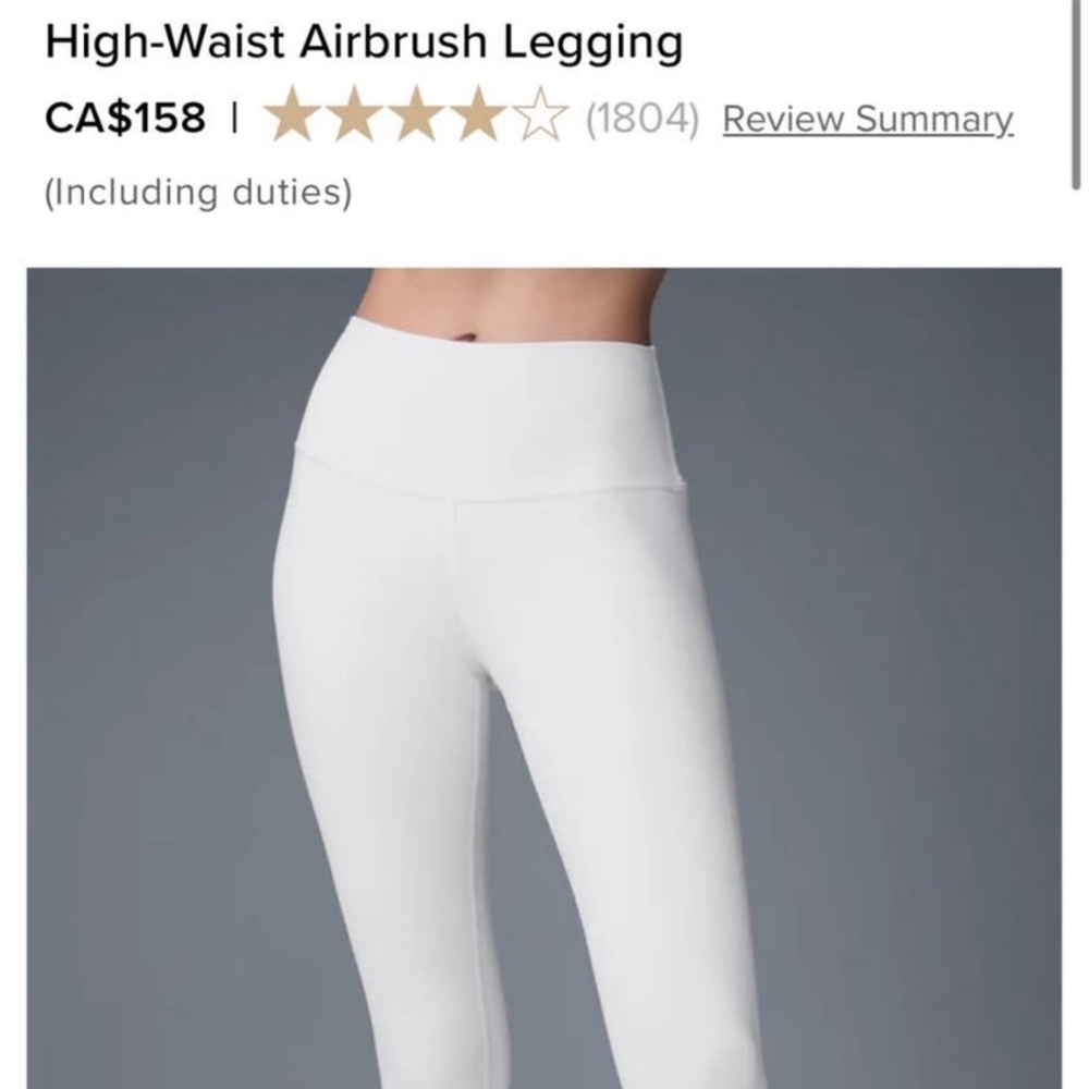 Alo High-Waist Airbrush Legging XS